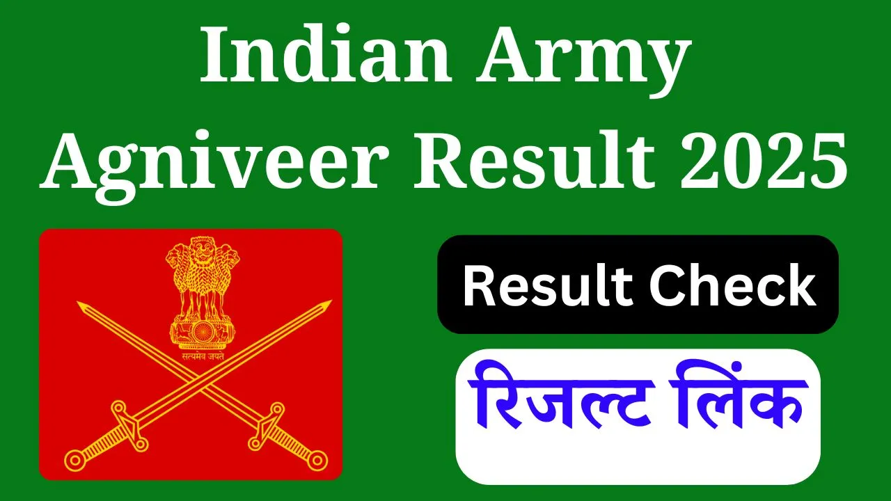 Indian Army Agniveer Result 2025