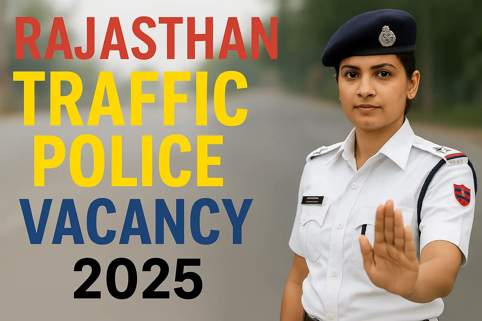 Rajasthan Traffic Police Vacancy 2025