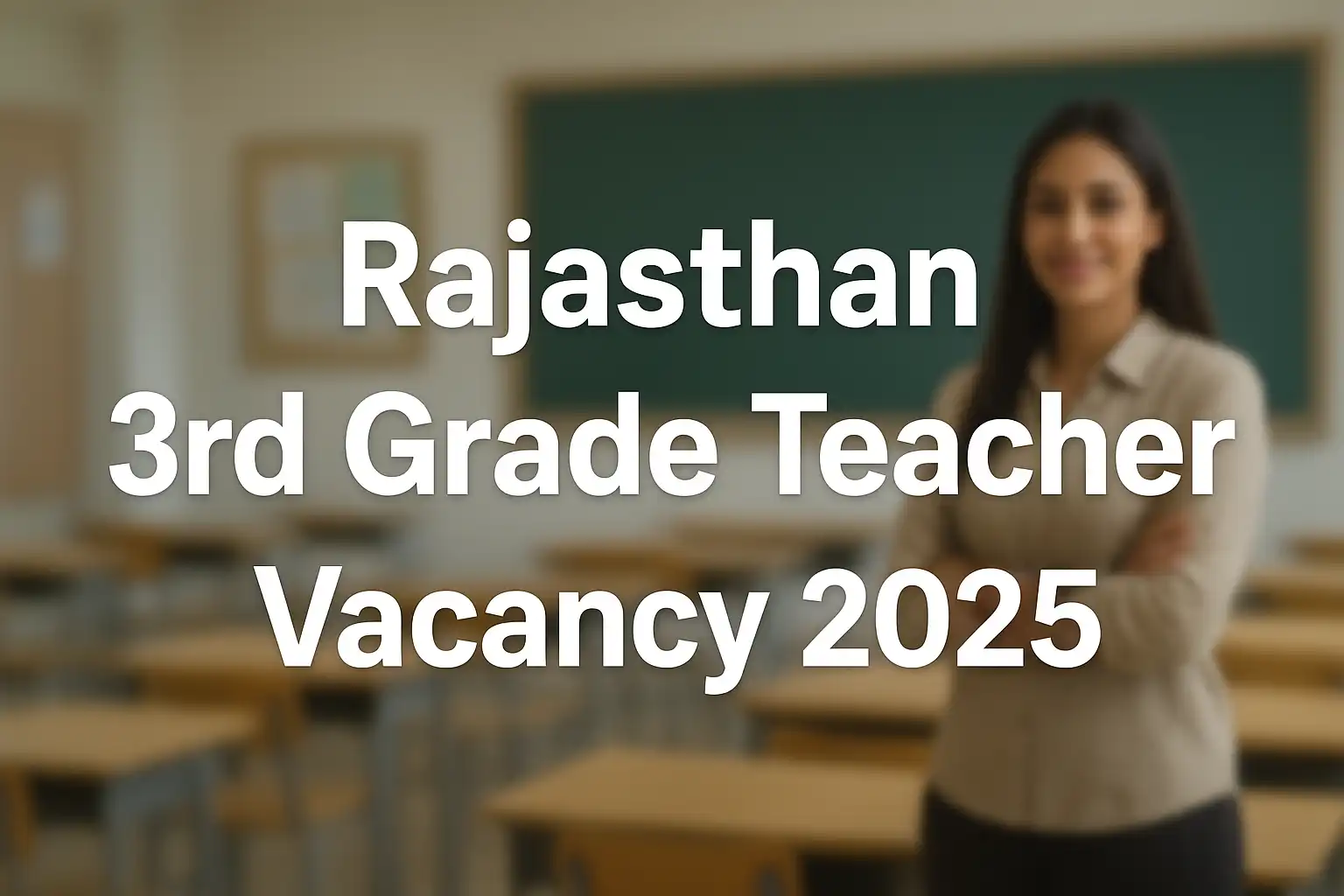Rajasthan 3rd Grade Teacher Vacancy 2025